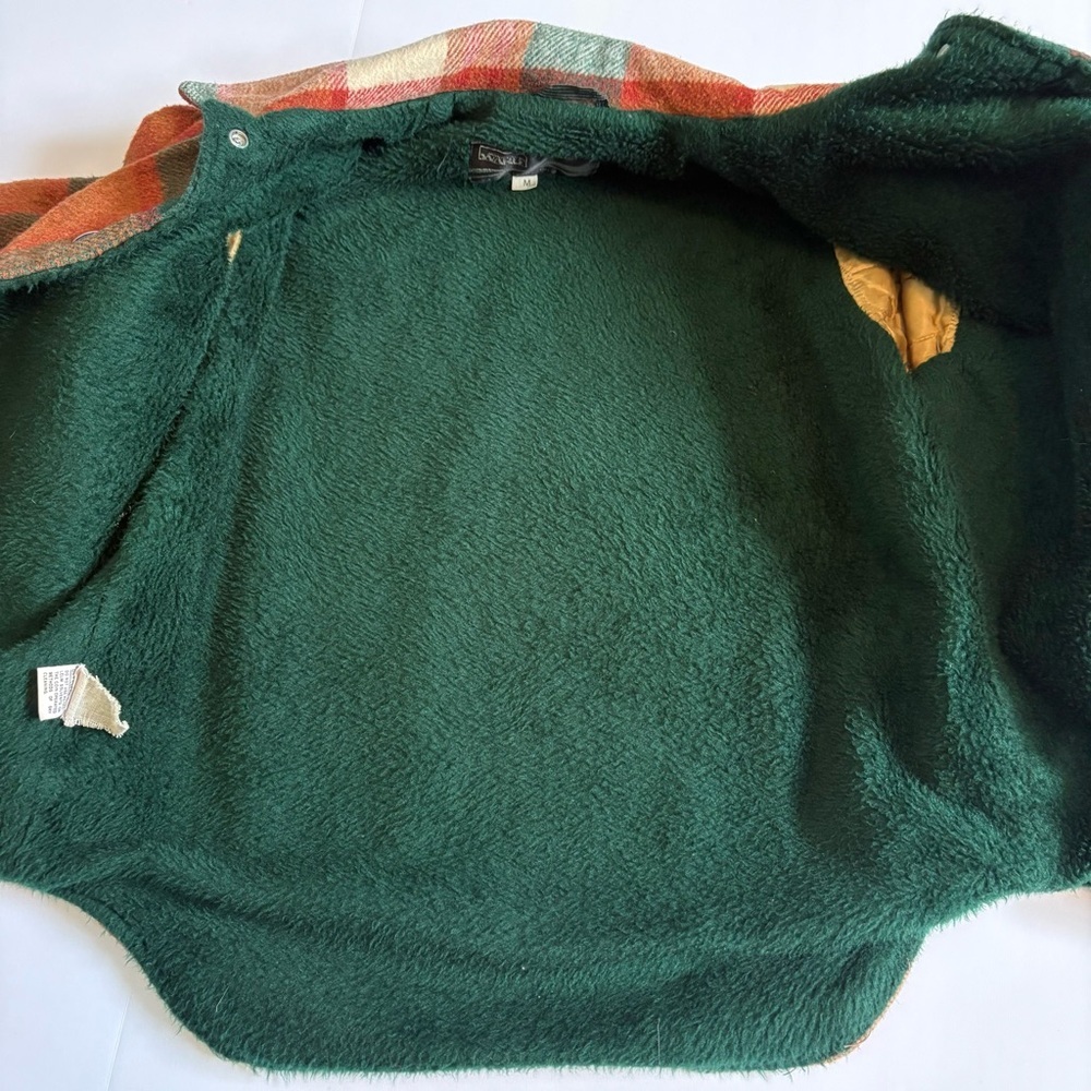 Vintage Rare Montgomery Ward wool Men's Plaid Jacket size M but fits smaller - Picture 12 of 15